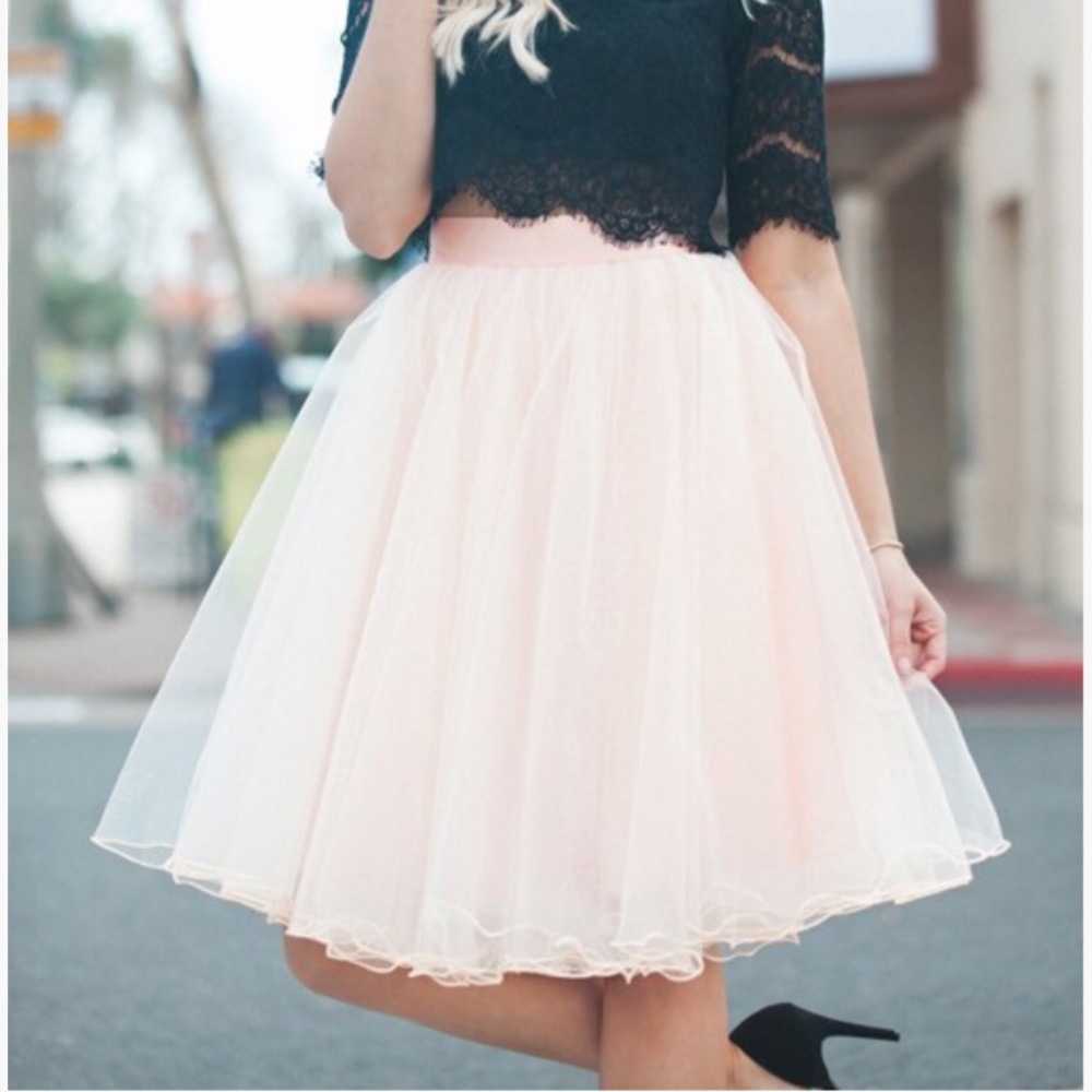 HP🆕BLUSH\\ 🔥Tulle Skirt\\
